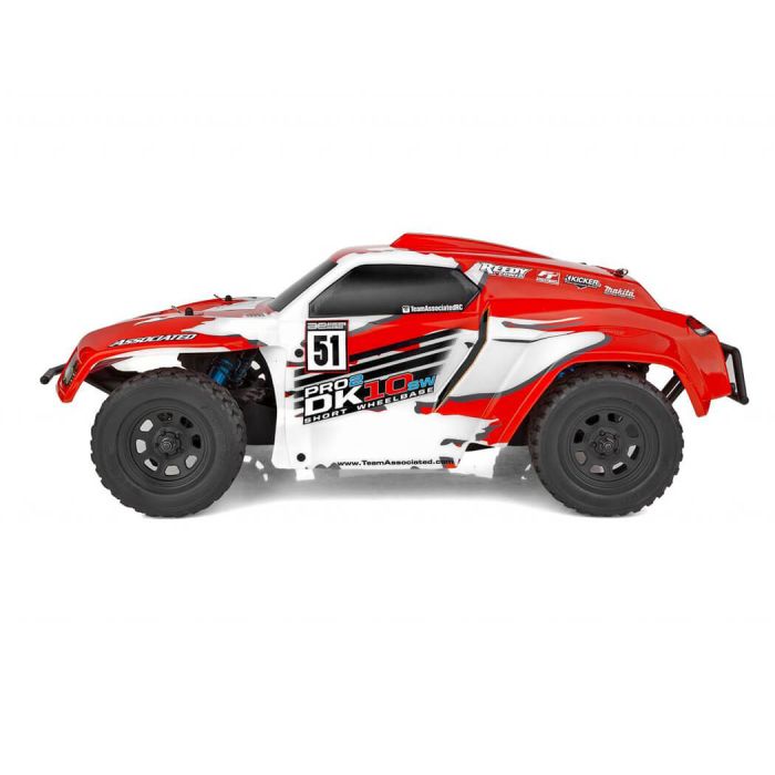 Team Associated 1:10 Pro2 DK10SW ARTR (no Batt) RC Dakar Buggy - Red