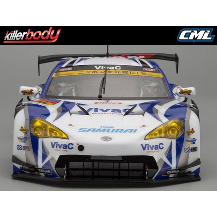 Killerbody 1/10 VivaC 86 MC - Toyota GT86 GT LeMans Style Finished RC Car Body