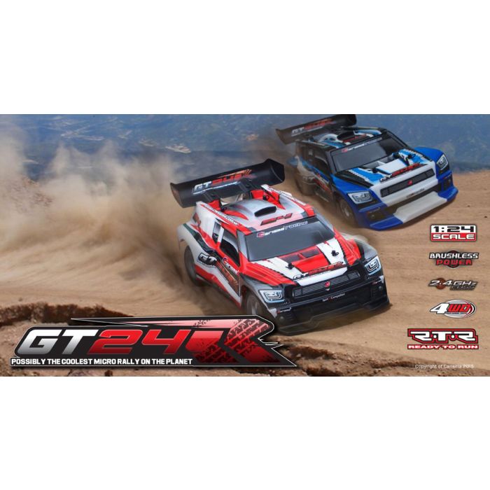 Carisma 1:24 GT24R RTR 4WD Extremely Fast Brushless RC Rally Car