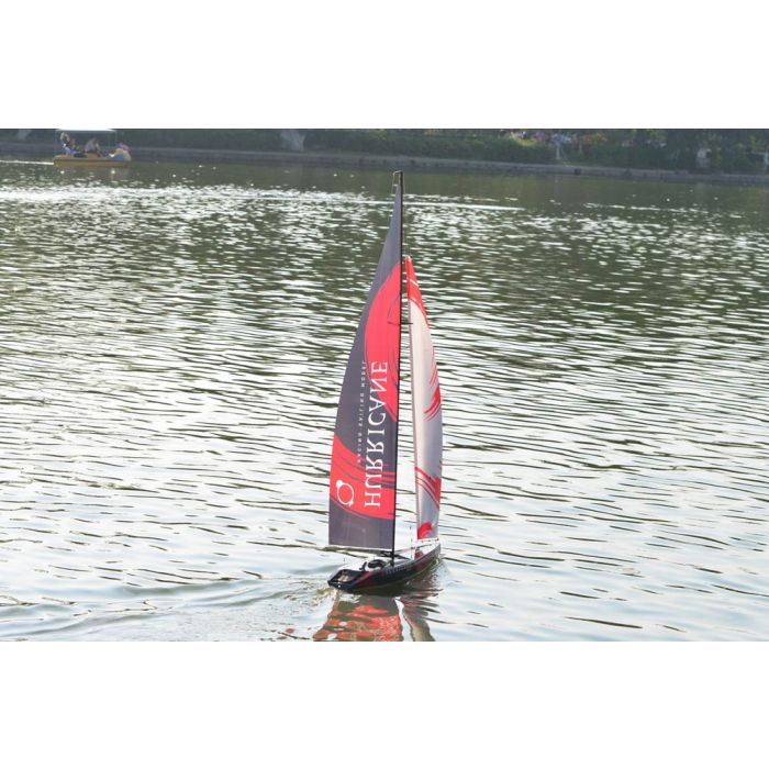 Volantex Racent Hurricane 1 Metre Sail Yacht Boat Ready To Sail
