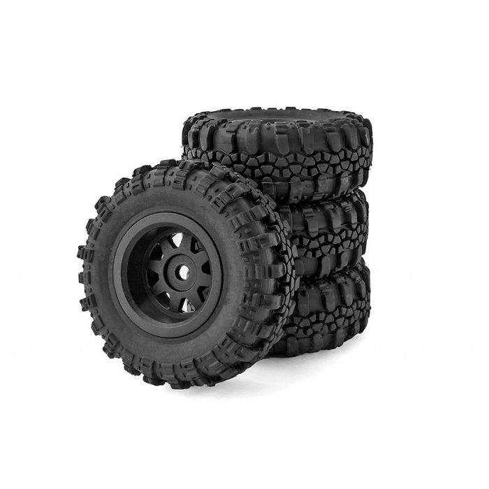 Element RC 1:24 Enduro 24 Sendero - RTR 4x4 Model Rock Crawler Truck - Blue/Red