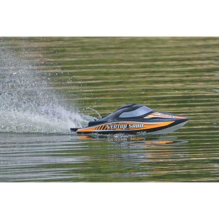 Volantex Vector SR80 ARTR (no Batt/Chgr) Brushless RC Racing Power Boat –40+MPH!