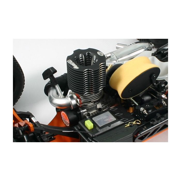 Hobao OFNA Hyper Cage Truggy Black Nitro RTR RC W/Mach 28 6p Engine
