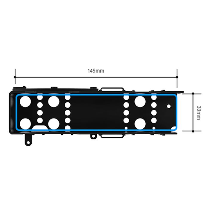 Gmade 1:10 GS02 TS Chassis Kit RC Jeep Truck Rock Crawler