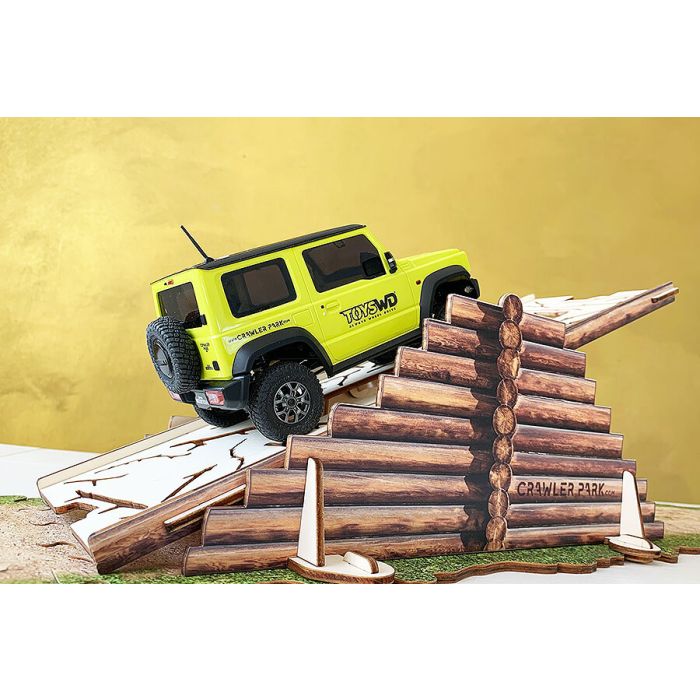 Crawler Park Seesaw Obstacle – 1/24 & 1/18 RC Car Off Road Track Circuit