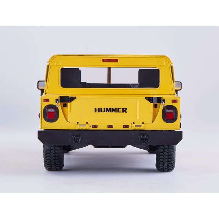 FMS 1/12 Hummer H1 Alpha Highly Detailed ARTR (no Batt) RC Car - Yellow