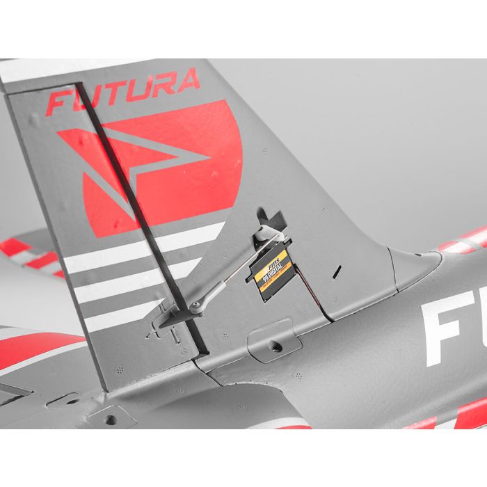 FMS Futura (64mm) EDF ARTF (no Tx/Rx/Batt/Chgr) Brushless RC Jet - Red