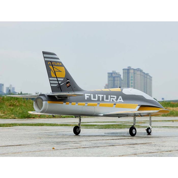 FMS Futura (64mm) EDF ARTF (no Tx/Rx/Batt/Chgr) Brushless RC Jet - Yellow