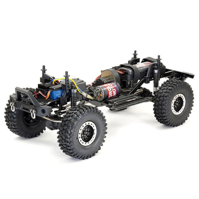 FTX 1:10 Outback Fury 2.0 4X4 RTR RC Trail Crawler Truck w/ Lights - Red