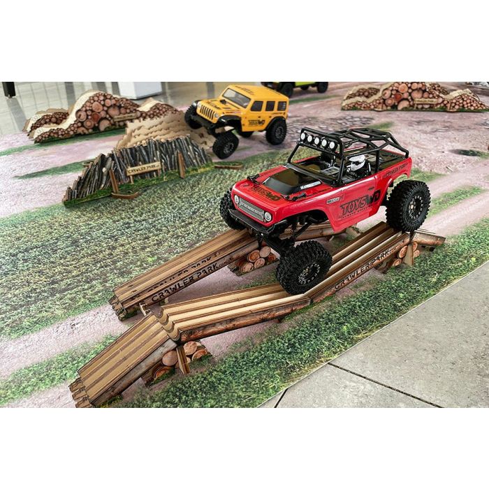 Crawler Park Carpet Circuit (200x100cm) – 1/24 & 1/18 RC Car Off Road Track