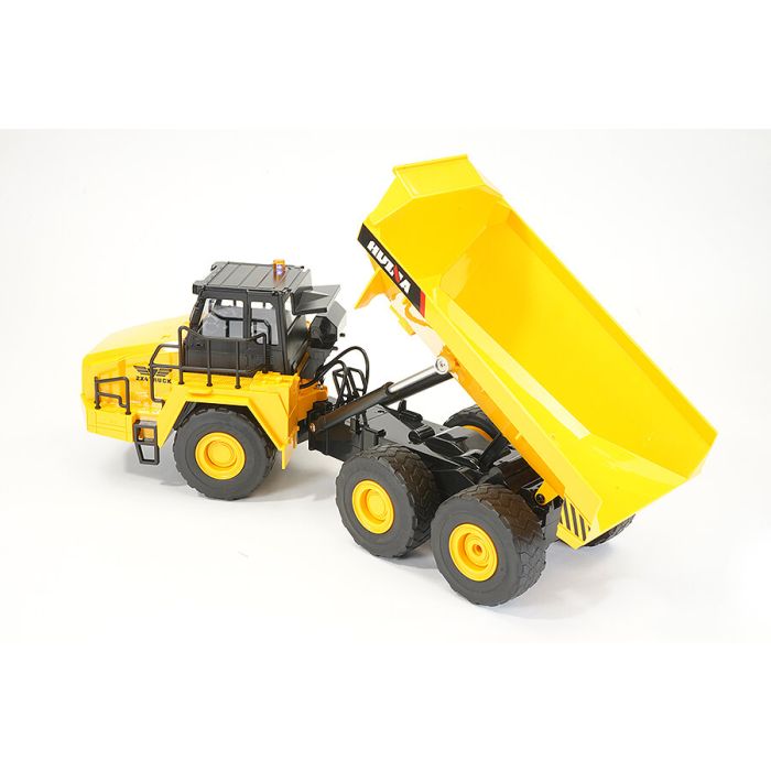 Huina 1:16 RC Articulated Dump Truck Tipper Lorry - 11 Function, LED Lights