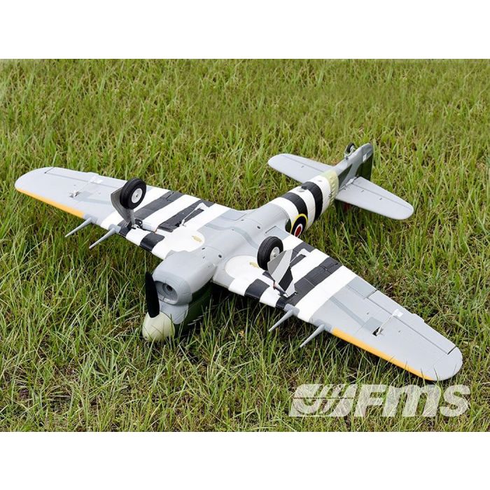 FMS 1100mm Hawker Typhoon RC Warbird PNP Version