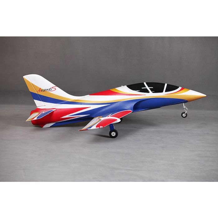 FMS Avanti (70mm) V3 EDF ARTF (no Tx/Rx/Batt/Cgr) RC Brushless Electric Jet