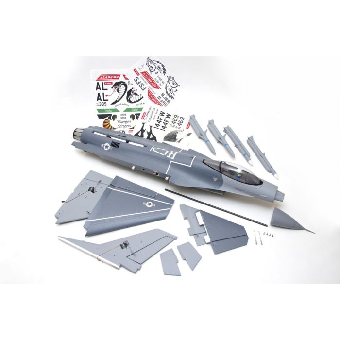 FMS F16 Fighting Falcon 70mm EDF Jet, Retracts ARTF no Tx/Rx/Bat