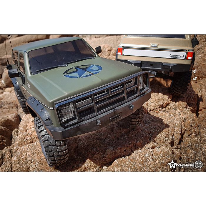 Gmade 1:10 GS02F Buffalo (Military) TS K5 Blazer RC Rock Crawler Kit