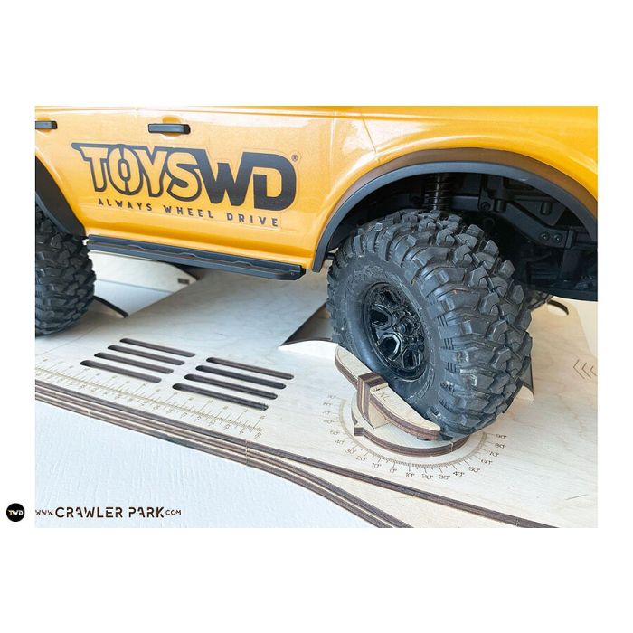 Crawler Park 1/10 & 1/12 Scale RC Rock Crawler Setup System