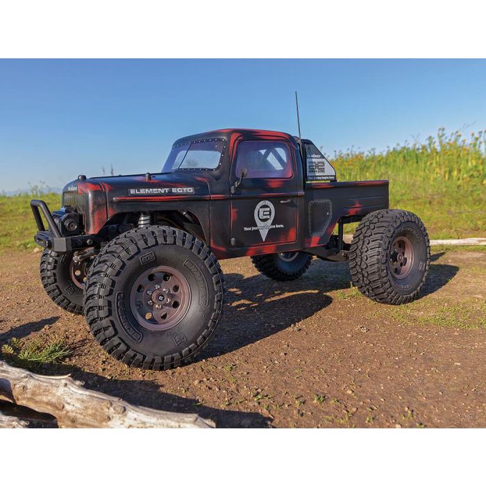Element RC 1:10 Enduro Ecto Trail Truck Gatekeeper RTR - Rat Matte Black