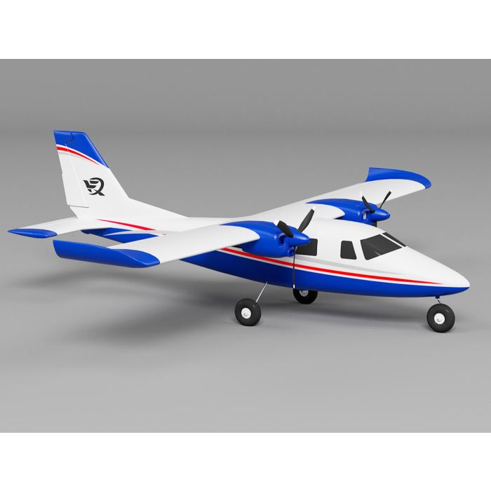 Xfly P68 Twin RC Plane (850mm) ARTF (no Tx/Rx/Batt/Cgr) - Blue