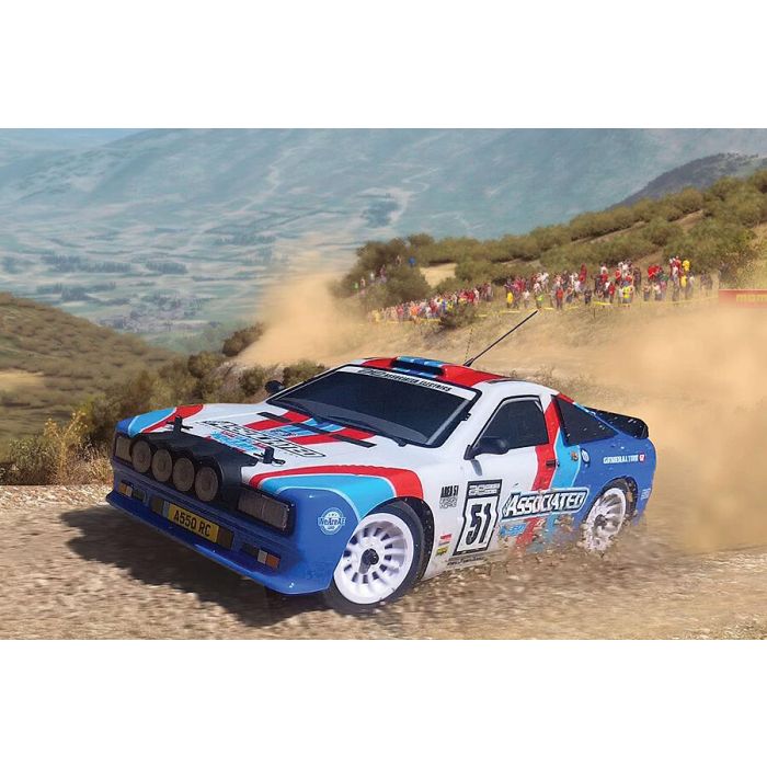 Team Associated 1:10 A550 ARTR RC ARTR Group B Rally Car