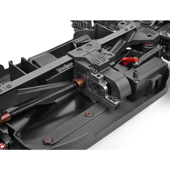 Corally Spark XB6 6S Brushless RC Basher Buggy Rolling Chassis - Red