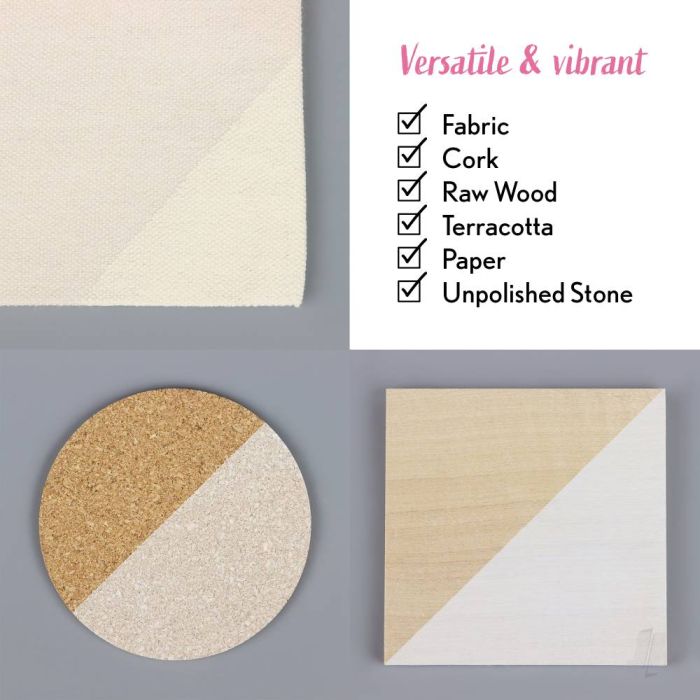 Bleo Gel Paint - Snow (100ml) - Waterproof Outdoor Wood Fabric Stain & MORE!