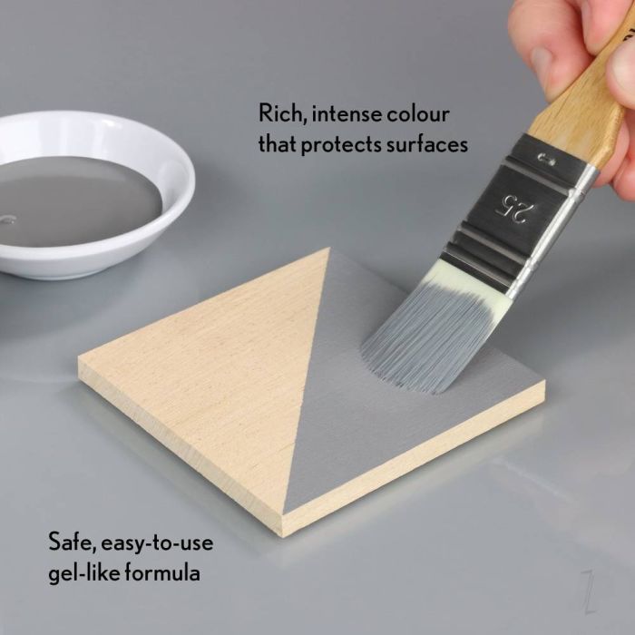 Bleo Gel Paint - Slate Grey (100ml) - Waterproof Outdoor Wood Fabric Stain & MORE!
