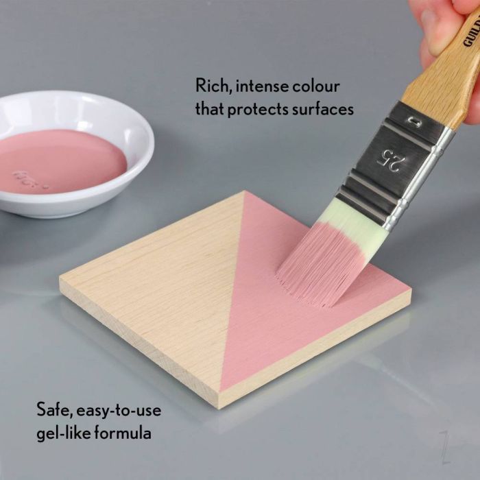 Bleo Gel Paint - Dusty Rose (100ml) - Waterproof Outdoor Wood Fabric Stain & MORE!