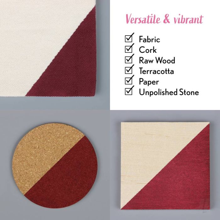 Bleo Gel Paint - Oxblood (100ml) - Waterproof Outdoor Wood Fabric Stain & MORE!