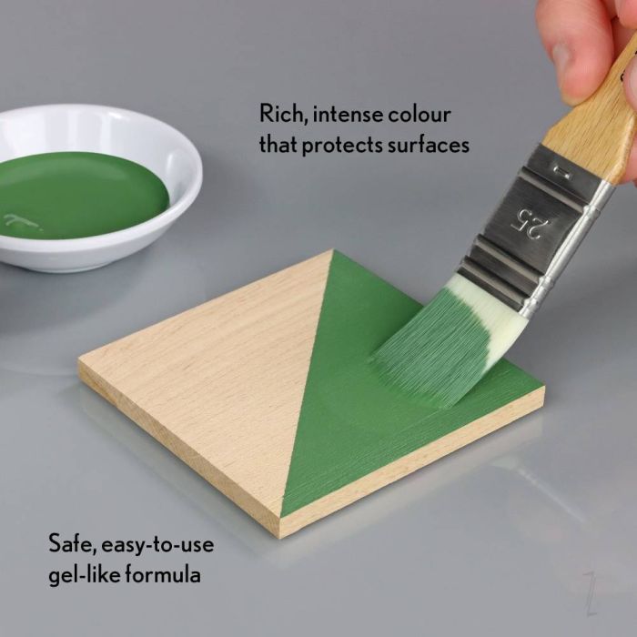 Bleo Gel Paint - Forest (100ml) - Waterproof Outdoor Wood Fabric Stain & MORE!