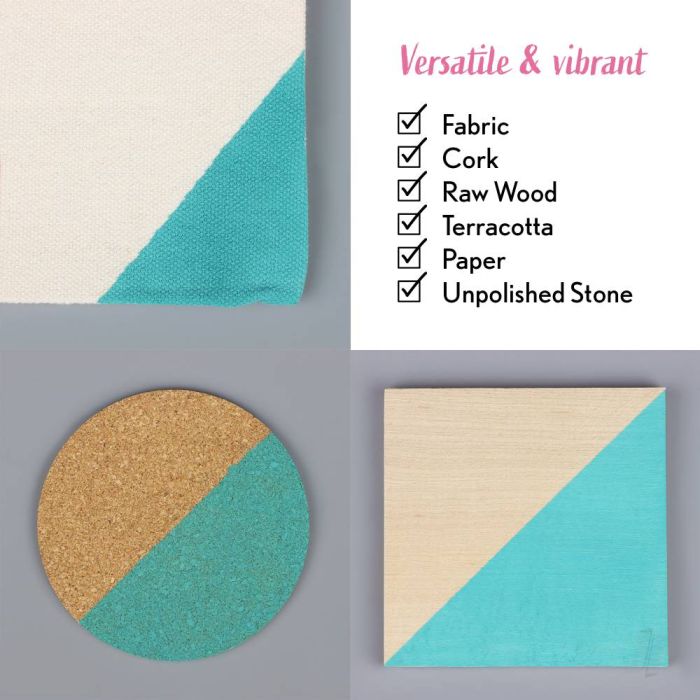 Bleo Gel Paint - Siren Green (100ml) - Waterproof Outdoor Wood Fabric Stain & MORE!