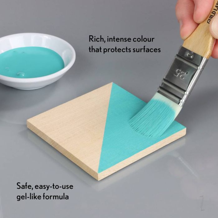 Bleo Gel Paint - Siren Green (100ml) - Waterproof Outdoor Wood Fabric Stain & MORE!
