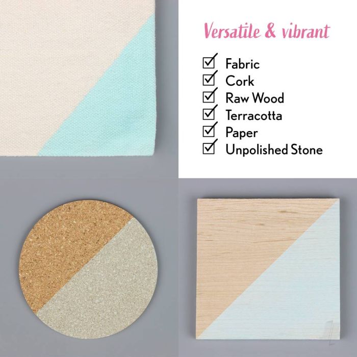 Bleo Gel Paint - Aquamarine (100ml) - Waterproof Outdoor Wood Fabric Stain & MORE!