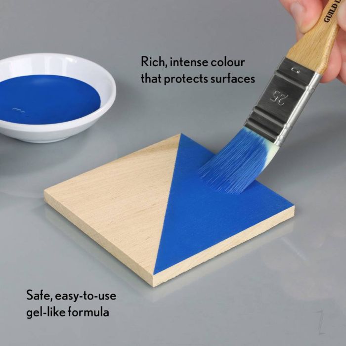Bleo Gel Paint - Lapis (100ml) - Waterproof Outdoor Wood Fabric Stain & MORE!