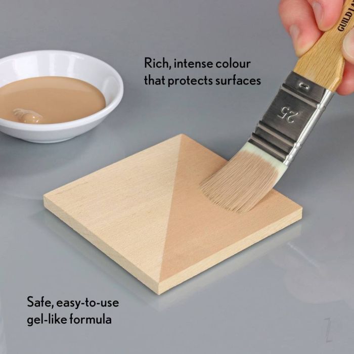 Bleo Gel Paint - Desert Sand (100ml) - Waterproof Outdoor Wood Fabric Stain & MORE!