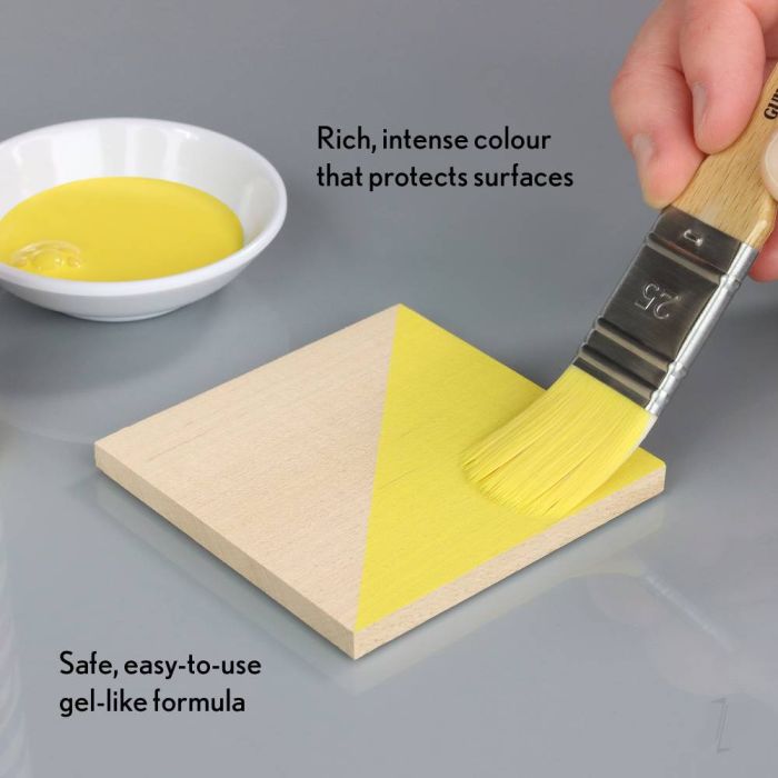 Bleo Gel Paint - Lemon (250ml) - Waterproof Outdoor Wood Fabric Stain & MORE!