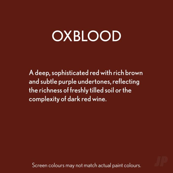 Bleo Gel Paint - Oxblood (250ml) - Waterproof Outdoor Wood Fabric Stain & MORE!
