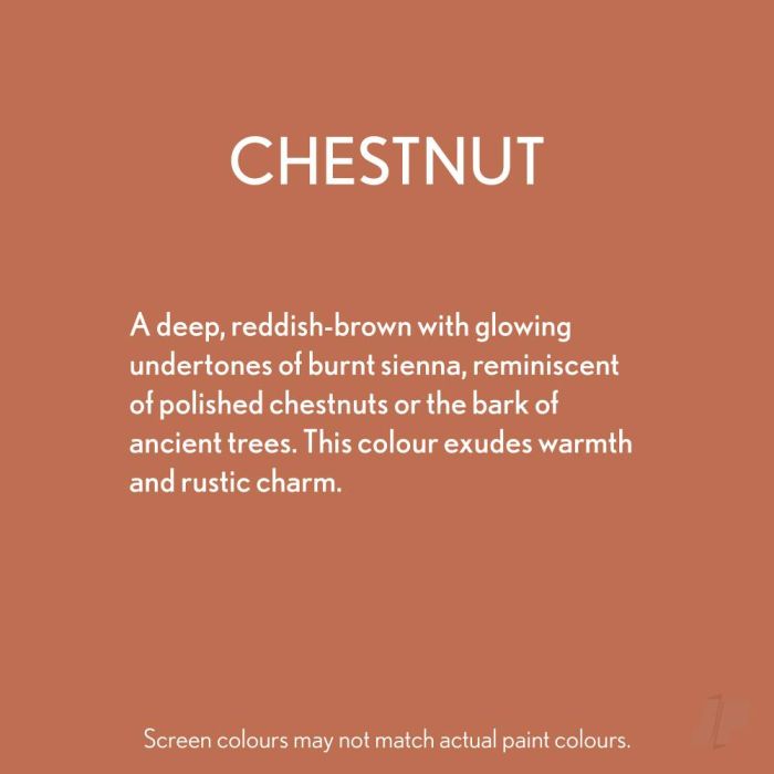 Bleo Gel Paint - Chestnut (250ml) - Waterproof Outdoor Wood Fabric Stain & MORE!