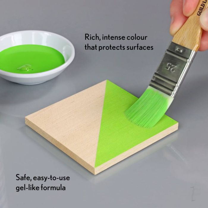 Bleo Gel Paint - Apple Green (250ml) - Waterproof Outdoor Wood Fabric Stain & MORE!