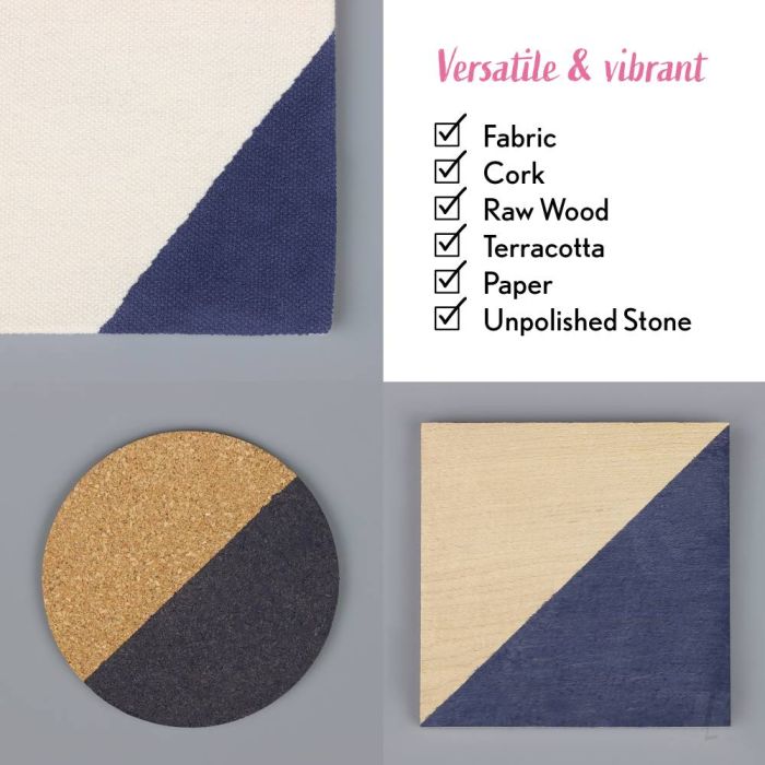 Bleo Gel Paint - Indigo (250ml) - Waterproof Outdoor Wood Fabric Stain & MORE!