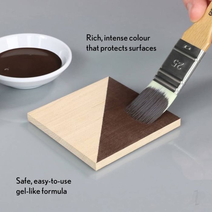 Bleo Gel Paint - Dark Chocolate (250ml) - Waterproof Outdoor Wood Fabric Stain & MORE!