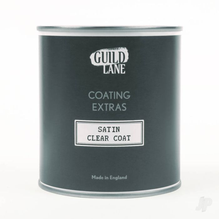 Guild Lane Acrylic Satin Top Coat, Clear (60ml Jar)