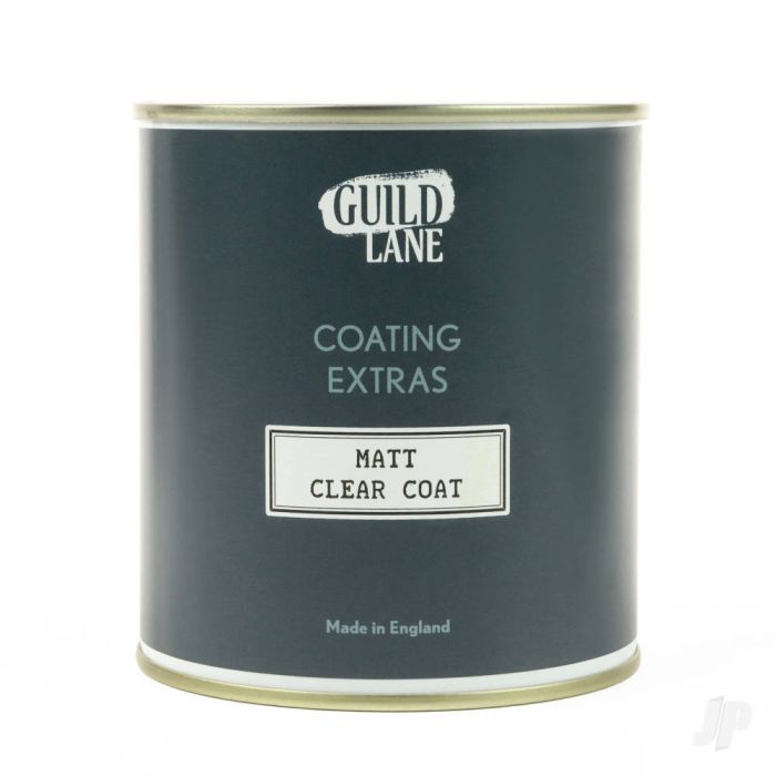 Guild Lane Acrylic Matt Top Coat, Clear (500ml Tin)