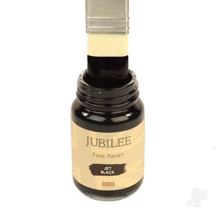 Guild Lane Jubilee All Purpose Acrylic Paint - Jet Black (60ml)