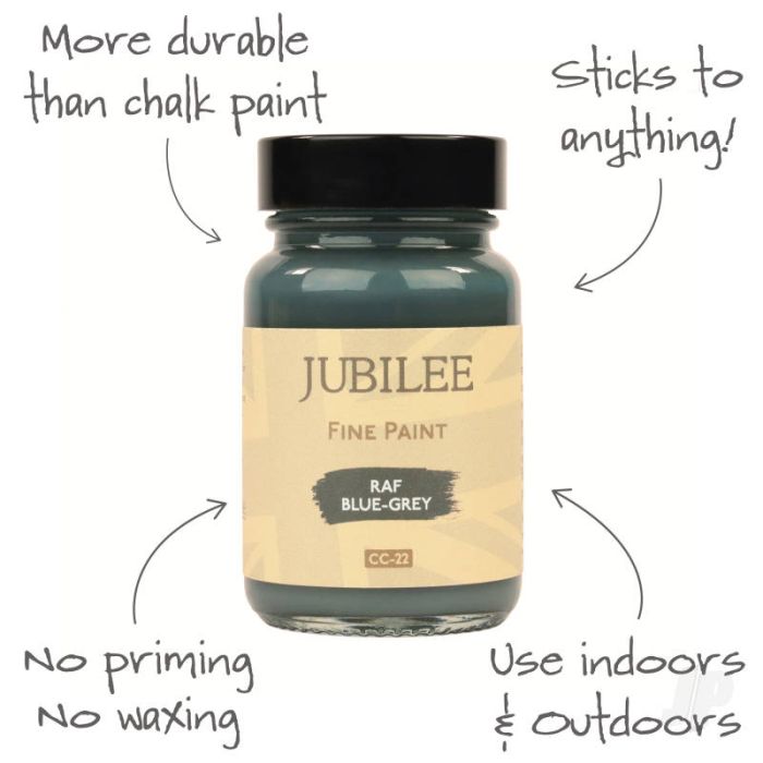 Guild Lane Jubilee All Purpose Acrylic Paint - RAF Blue-Grey (60ml)