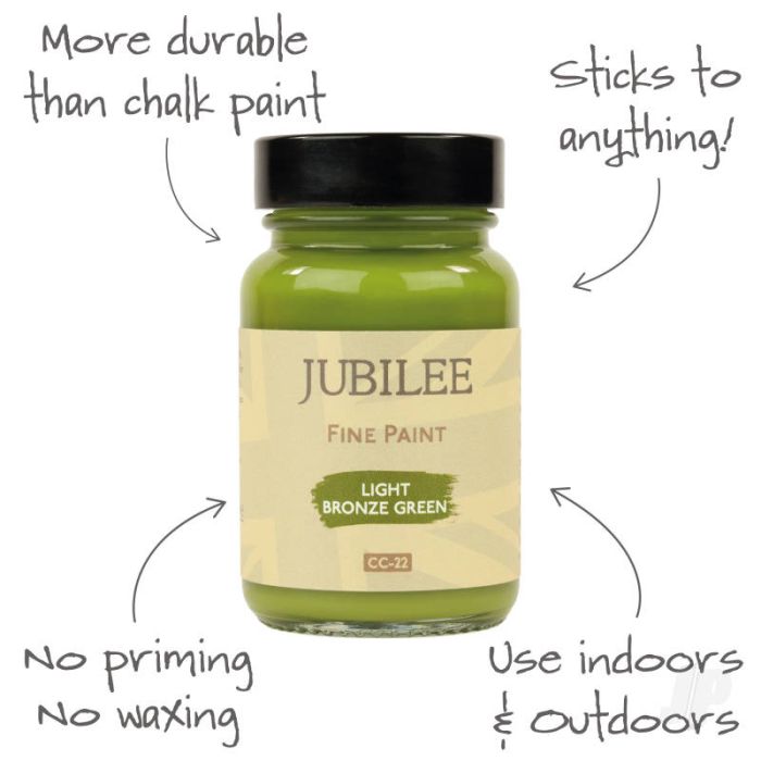 Guild Lane Jubilee All Purpose Acrylic Paint - Light Bronze Green (60ml)