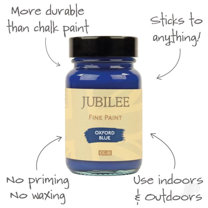 Guild Lane Jubilee All Purpose Acrylic Paint - Oxford Blue (60ml)