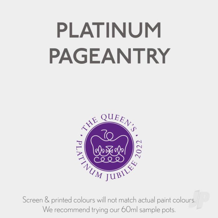 Guild Lane Jubilee All Purpose Acrylic Paint - Platinum Pageantry (60ml)