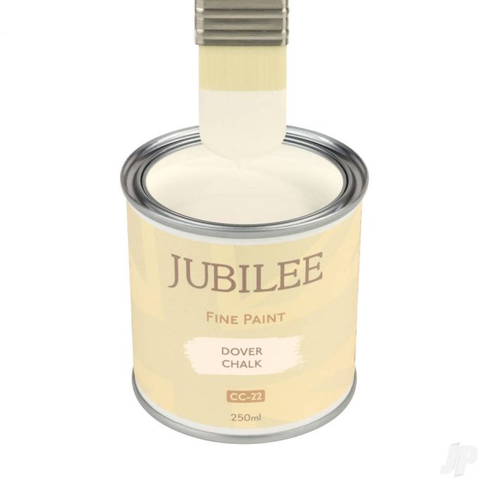 Guild Lane Jubilee All Purpose Acrylic Paint - Dover Chalk (250ml)