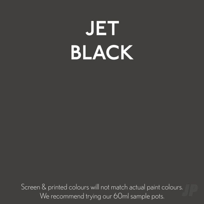 Guild Lane Jubilee All Purpose Acrylic Paint - Jet Black (250ml)