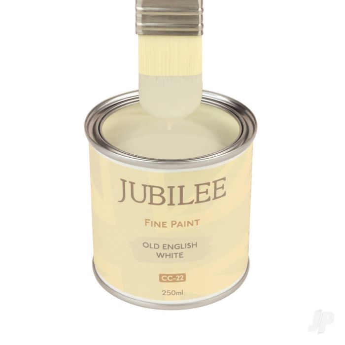 Guild Lane Jubilee All Purpose Acrylic Paint - Old English White (250ml)